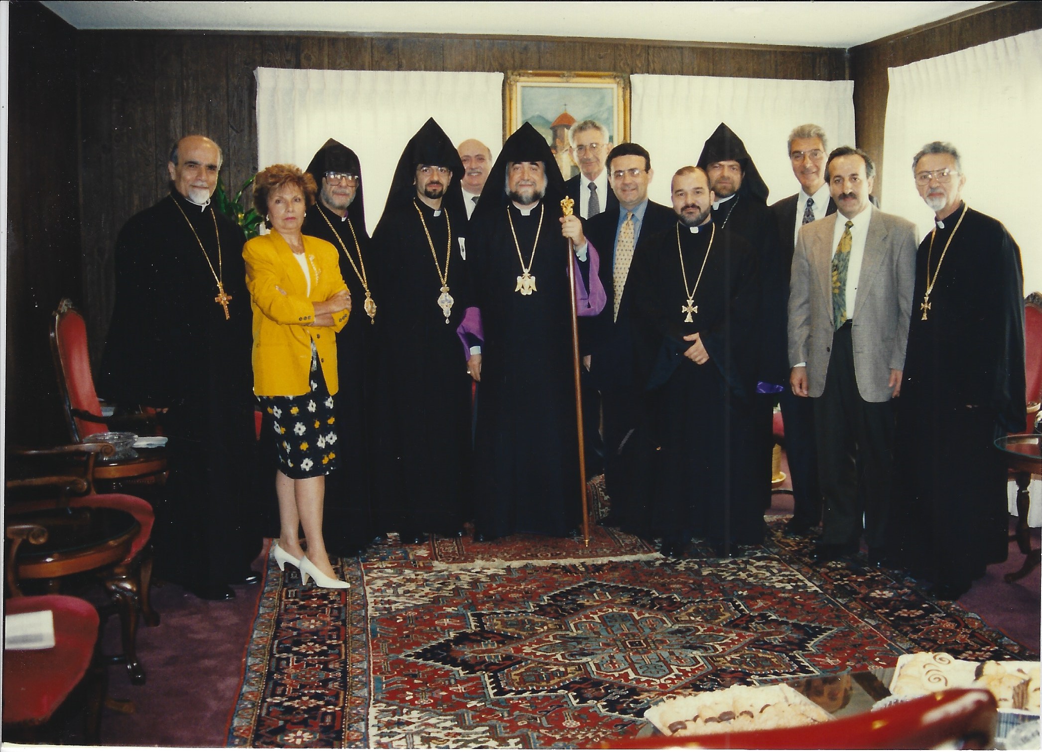 The National Council of the Western Prelacy welcoming Aram Vehapar, May 1996