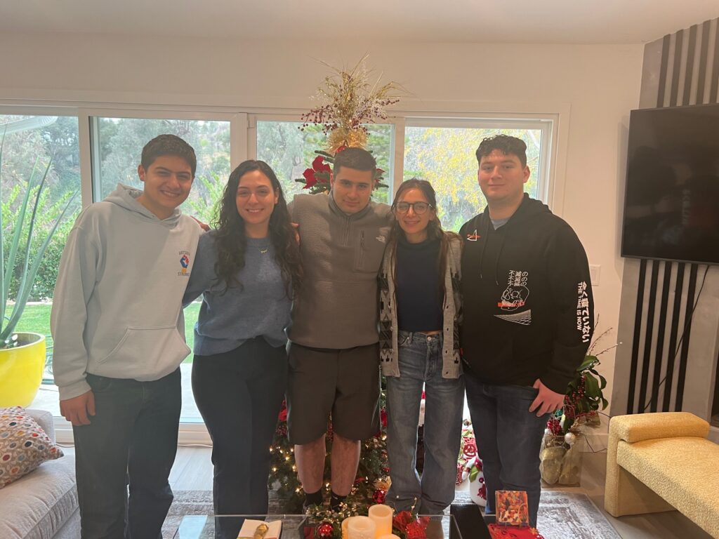 Our grandchildren, Arman, Tara, Derik, Lina, Tadeh